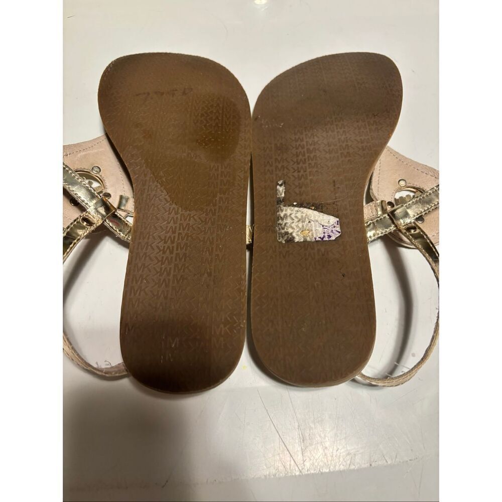 Michael Kors Gold Sandals - Picture 3 of 5